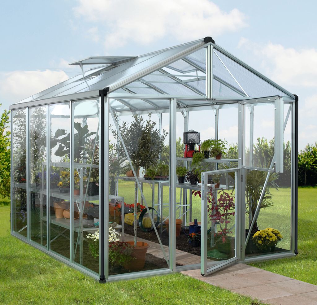 Vitavia Gewächshaus Zeus2 8100 ESG 4mm u. HKP 10mm, 270105