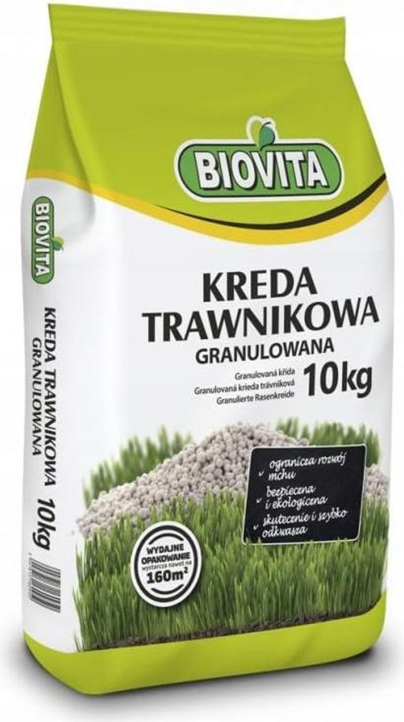 BIOVITA Granulierte Rasenkalk  Effektiver Kalkdünger für Produktbild 