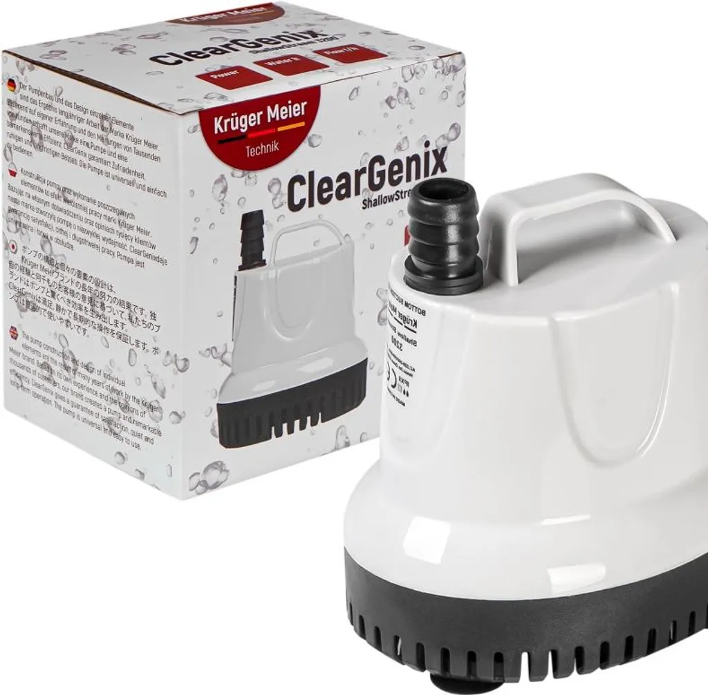 Pompe submersible ClearGenix 3200 : Débit puissant et aspiration basse - 7