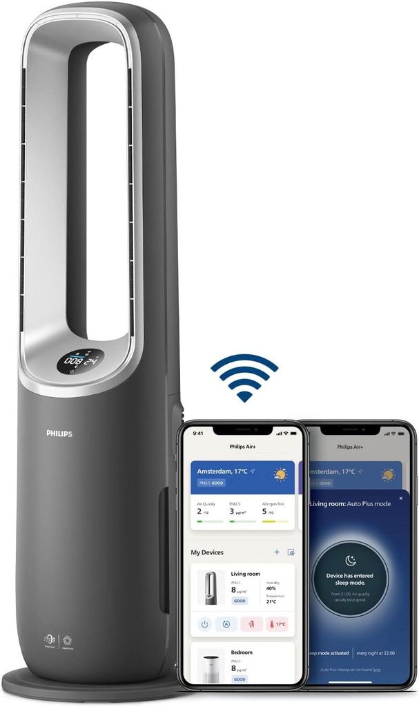 Philips Air Performer 8000 Serie Luftreiniger 3-in-1 mit Produktbild 