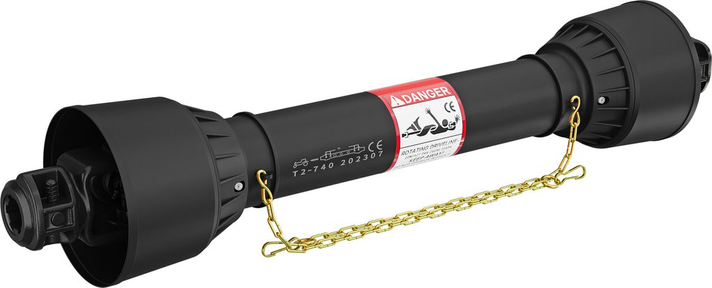 Zapfwelle T2 Gelenkwelle 740mm 270Nm 540U/min, PTO-Shaft, Produktbild 