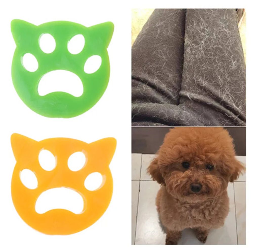 4x Tierhaarentferner, Tierhaarentferner,Hundebürsten,Flusenfilter für Waschmaschinenhaarentferner