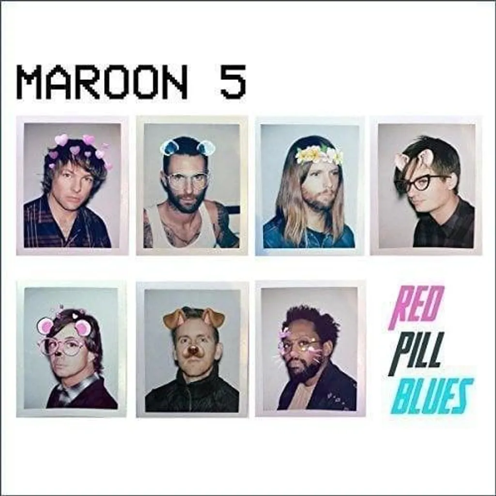 Disque Vinyle Maroon 5 Red Pill Blues - Double LP 33 Tours Haute Qualité