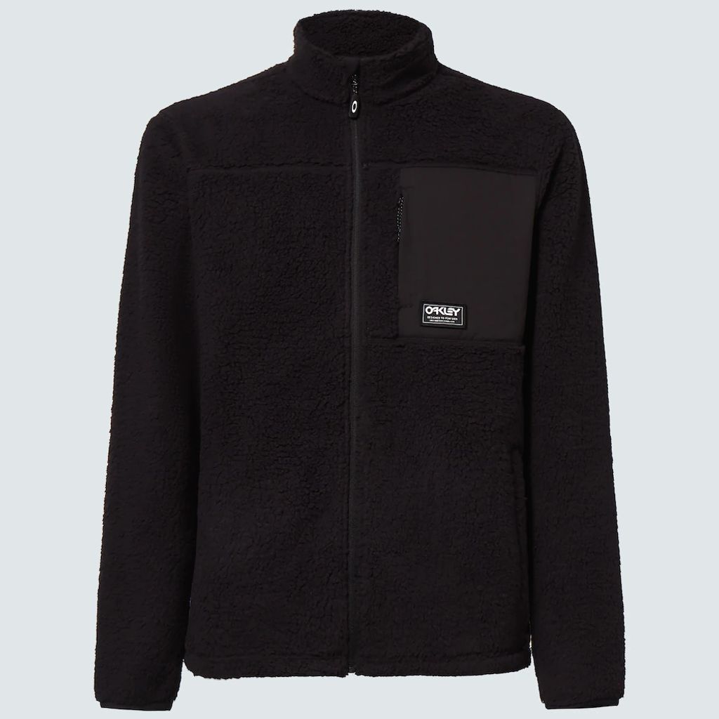 Oakley Herren Fleecejacke Mountain Fire Sherpa blackout : S Größe: S