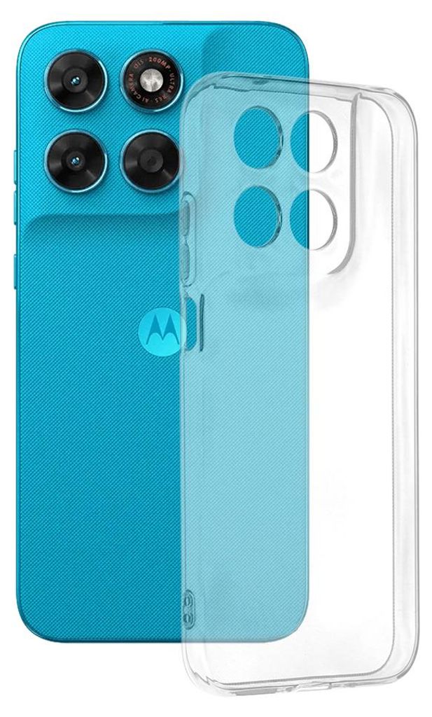 Techsuit - Klares Silikon - Motorola Moto G87 / G77 / G67 - Produktbild 