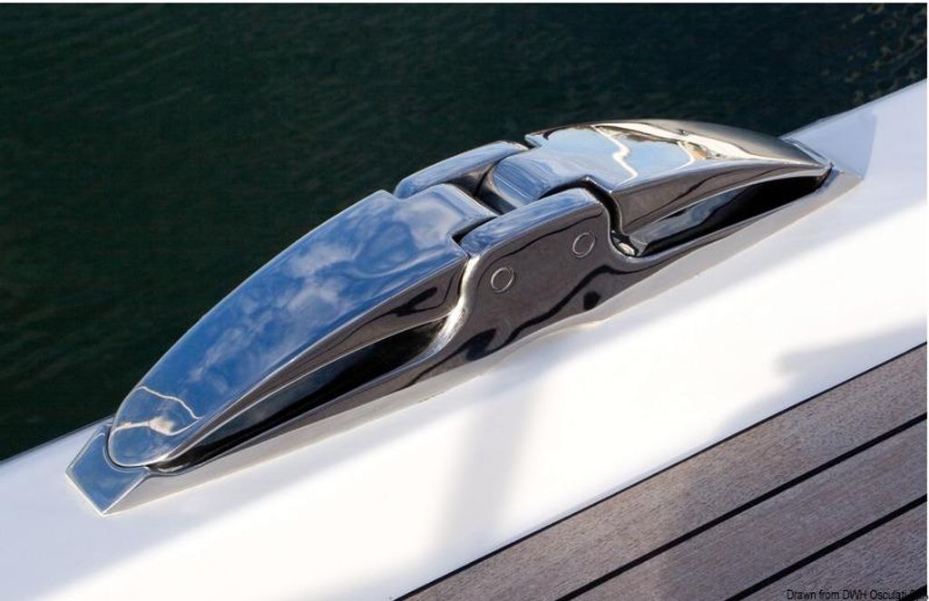 WING Klappschäkel AISI316 480x75 mm - Osculati 40.145.03