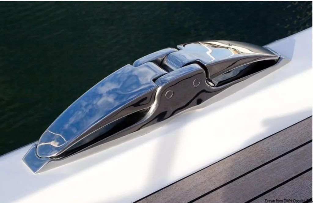 Taquet d'Amarrage WING Réversible en Inox Marin 360mm pour Votre Bateau