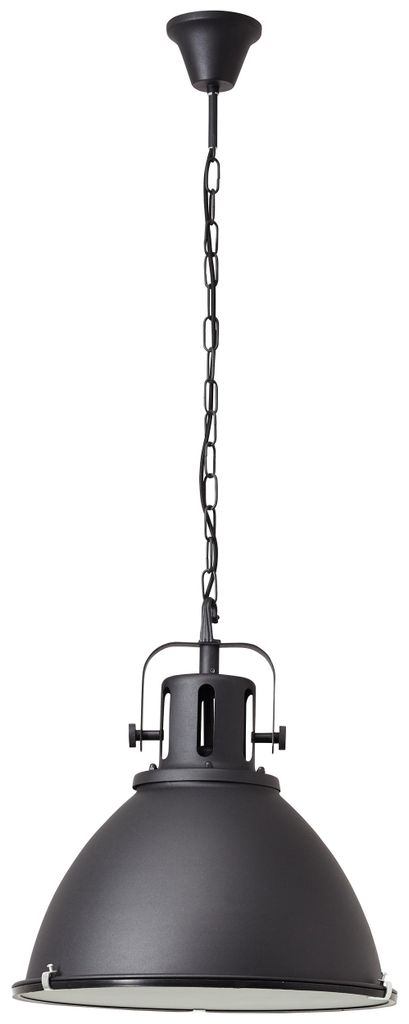 BRILLIANT Pendelleuchte 47cm Jesper schwarz IP20 E27 60 Produktbild 