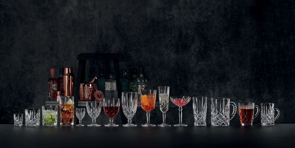 martni glass Garnish Stemless Martini Große Dekoschale oval länglich