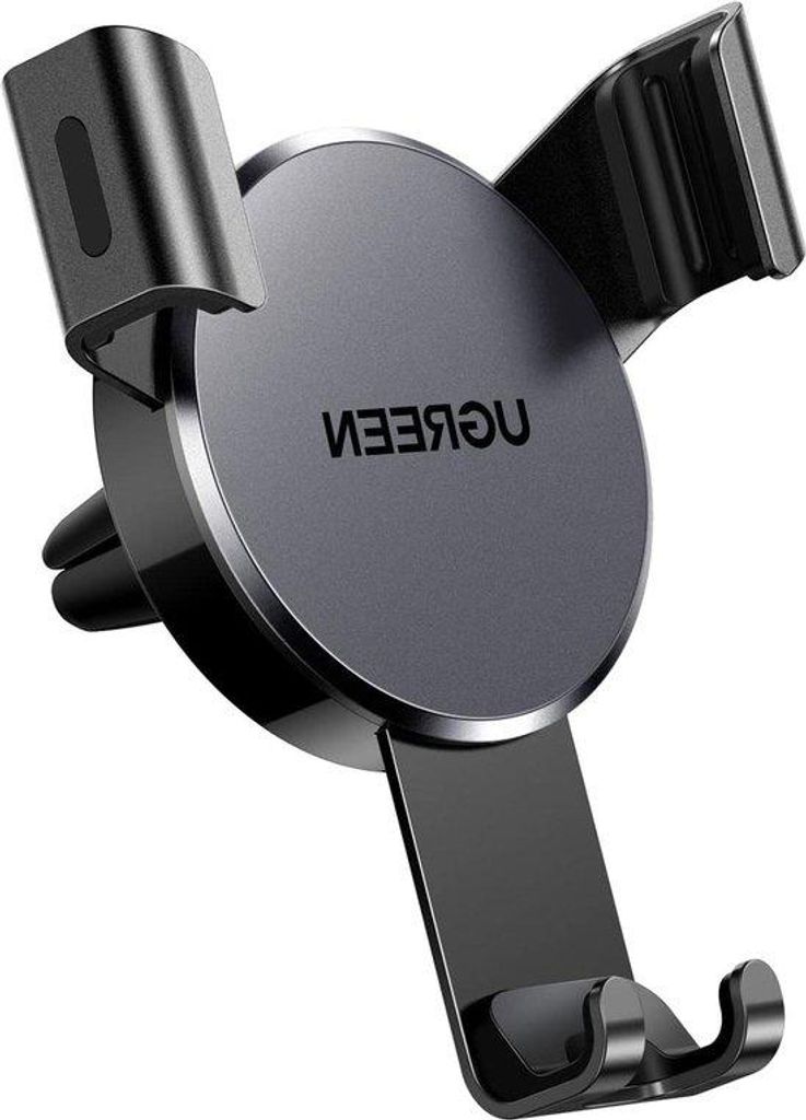 Auto Telefonhalter Aluminium schwarz