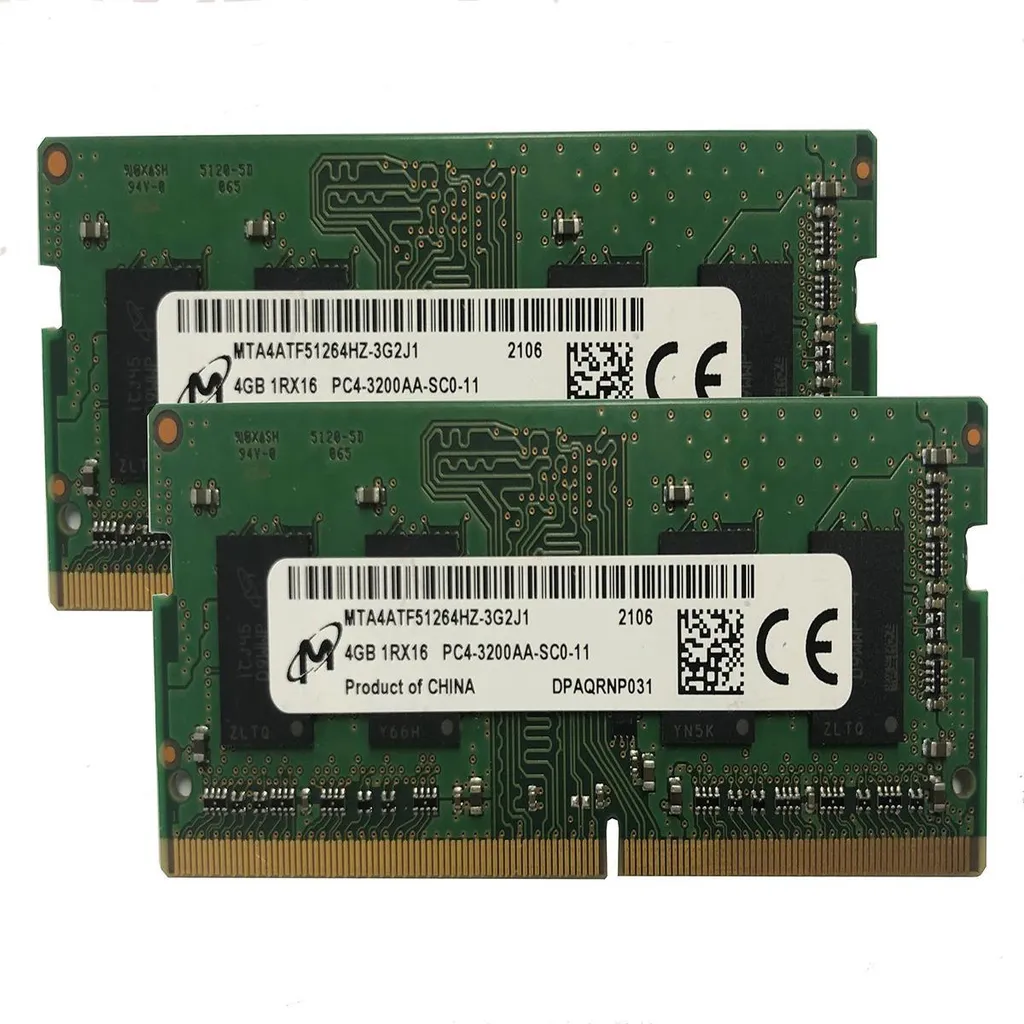 Simdisk Ddr4 Mb Micron Ddr4 4Gb 2400Mhz Modulo Banco Memoria Ram Sodimm Notebook Aio