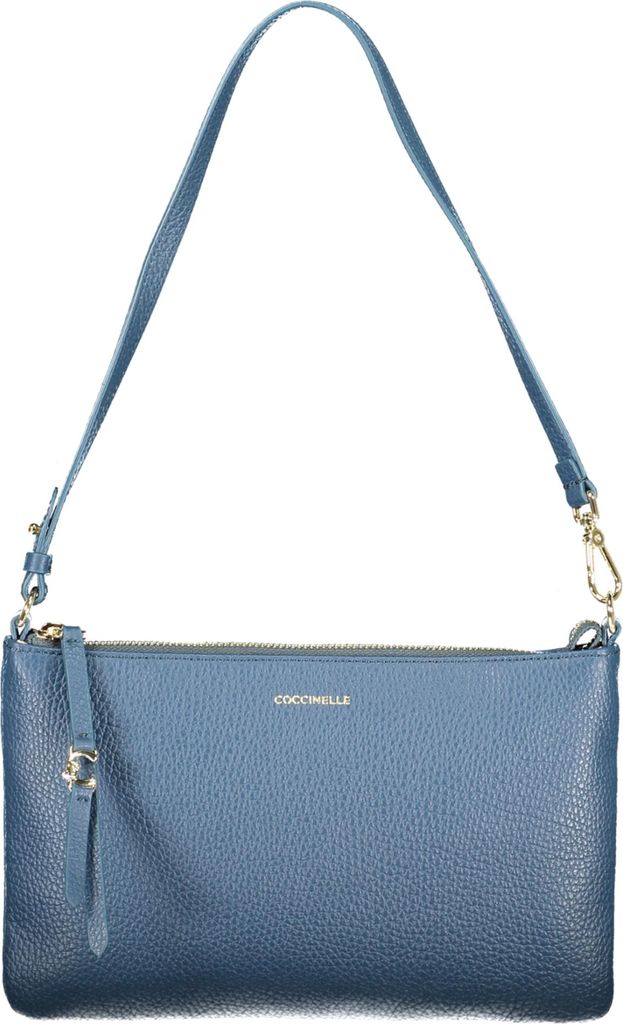 Elegante Damenhandtasche in Blau mit abnehmbarem Schulterriemen