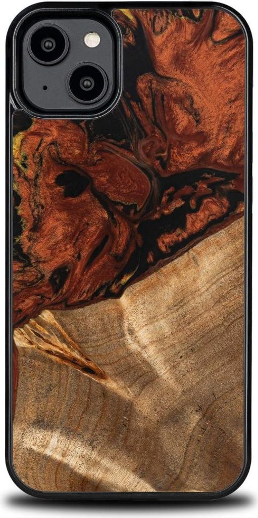 Bewood Unique Case für iPhone 15 Plus - 4 Elemente - Feuer