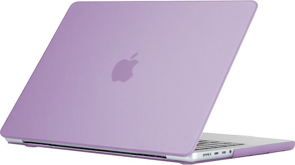 Mobigear Glossy MacBook Pro 16 Zoll (2021-2026) Hardcase Hülle MacBook Case - Lila - Model A2485 / A2780 / A2991 / A3186 / A3428 / A3429
