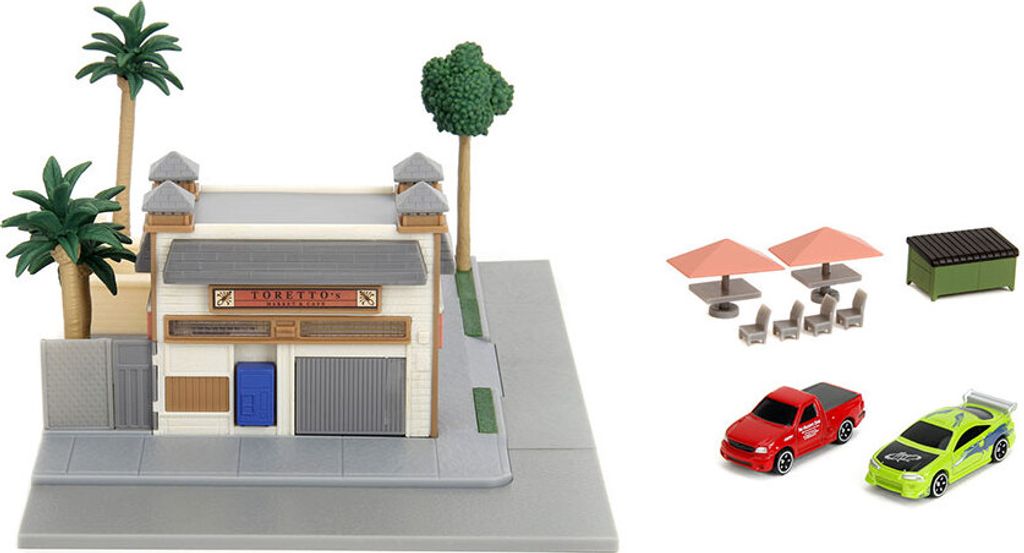 Jada Fast & Furious Nano Toretto Cafeteria Bühnenfigur Produktbild 3