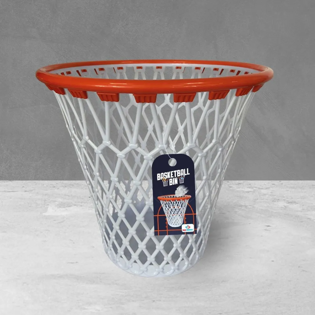 Mad Monkey Basket Bin | Design Sportivo e Funzionalità Ufficio - 6