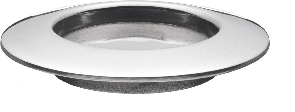 Kerzenhalter aus Alu poliert für Ø 50 mm Kerzen, Taufkerzen, Hochzeitkerzen, Anlasskerzen