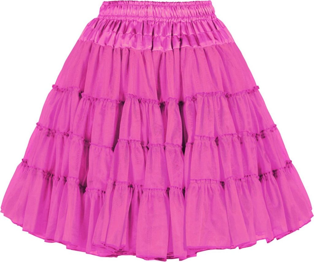 Petticoat rosa Tutu Rock Karneval Faschingskostüm