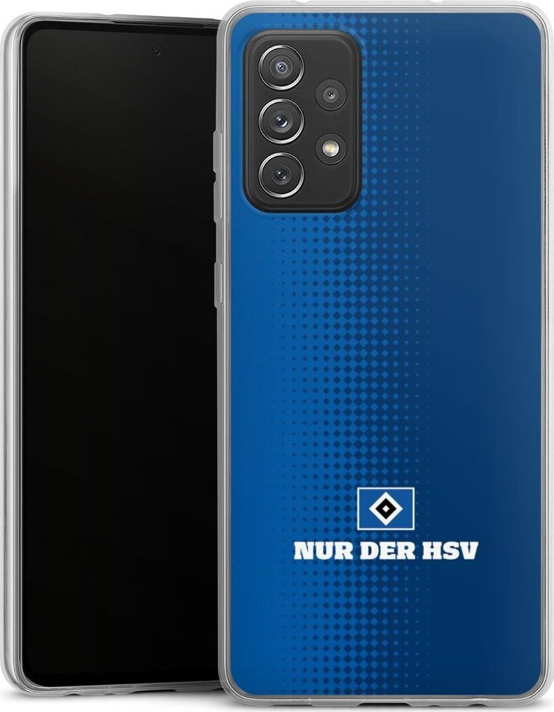 DeinDesign Slim Hülle für Samsung Galaxy A72 Silikon Case Ultra Dünn Handyhülle HSV Logo Offizielles Lizenzprodukt