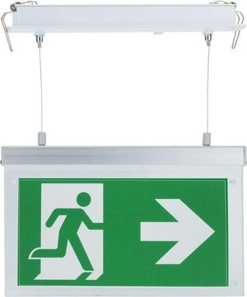 BAES LED 2W encastrable 3h conforme ERP : Éclairage secours puissant