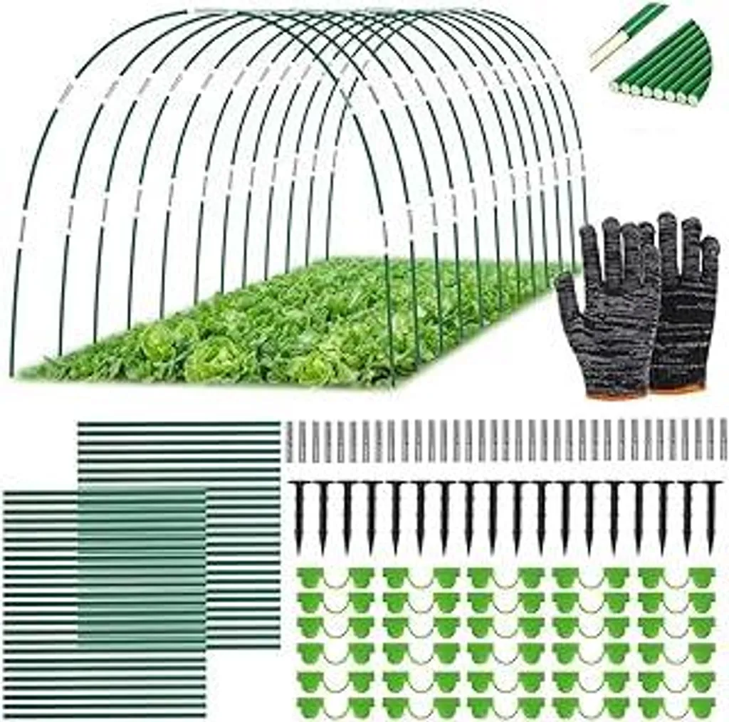 Archi per Serre da 6mm | 50 Pezzi per Tunnel Orto e Aiuole