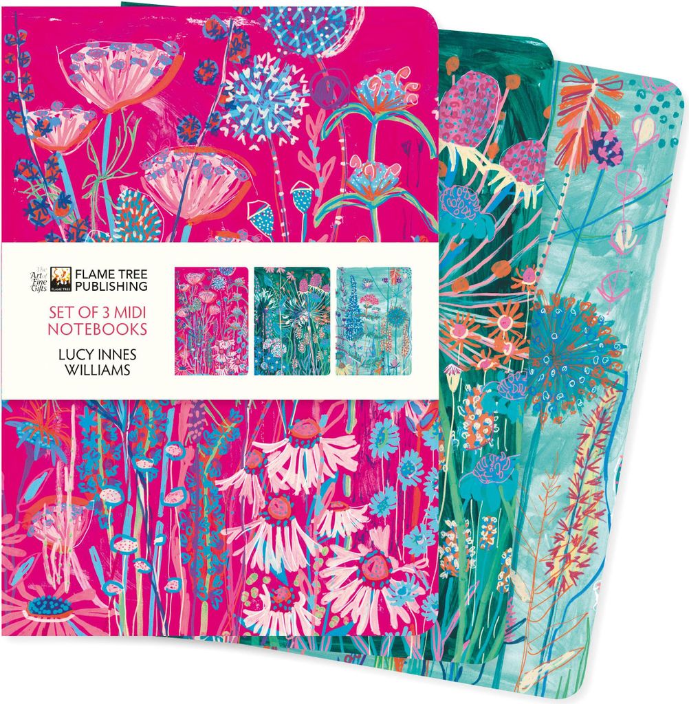 Lucy Innes Williams Set of 3 MIDI Notebooks