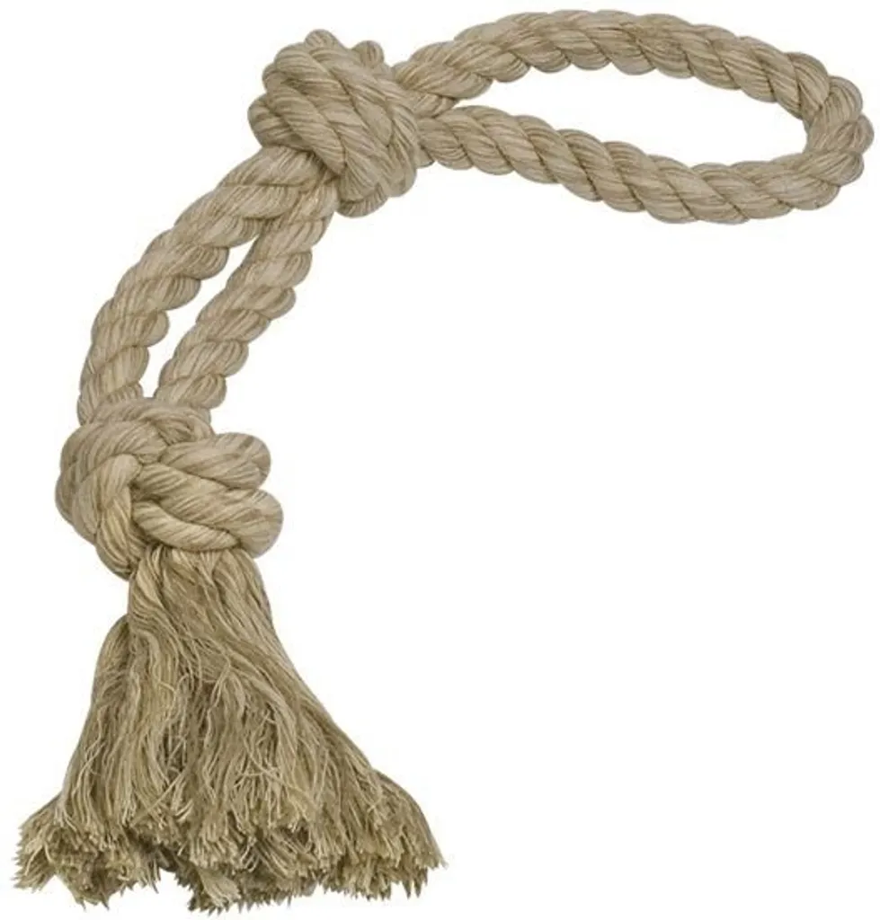 Corda Nobby Sisal-Cotone 55 cm | Igiene Dentale e Gioco Interattivo