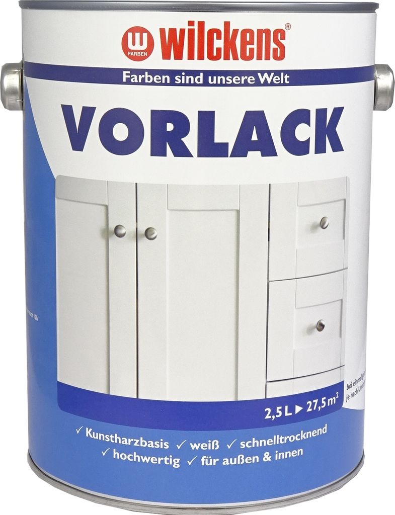 Wilckens Vorlack, 2,5 l, Weiß