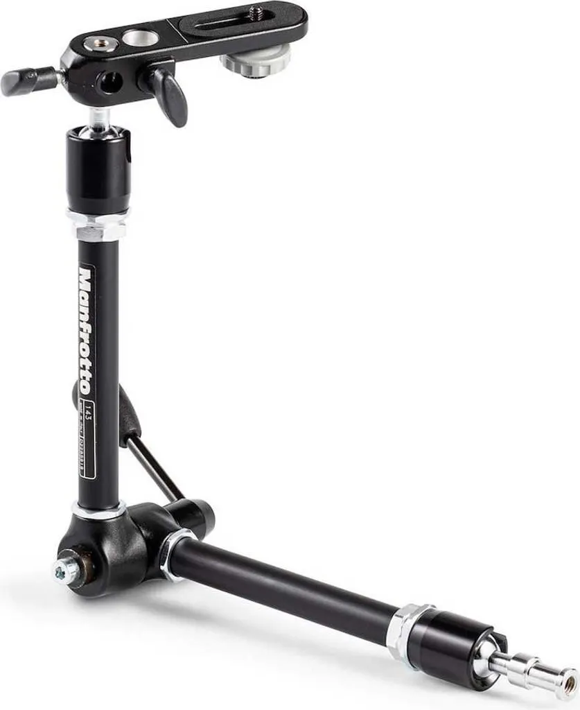 Trépied Monopode Manfrotto 143A Fixation Articulée de Studio Noir - 2