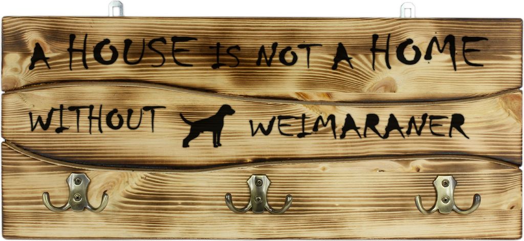 Weimaraner, Weimaraner Vorstehhund - Kleiderständer mit Hund, Ausstellung von Medaillen, Dekoration für Zuhause der Marke Art-Dog