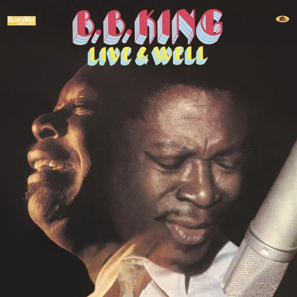 Disque Vinyle B.B. King Live & Well Réédition LP Album Blues Or