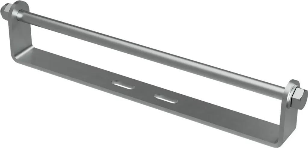 Supporto Rullo Rimorchio Barca SUPROD - Lunghezza 400mm Zincato