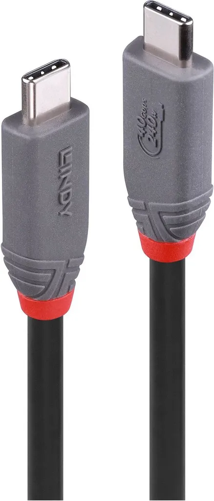 Cavo USB 4 Lindy 2m 240W Anthra Line - Affidabilità per il Business