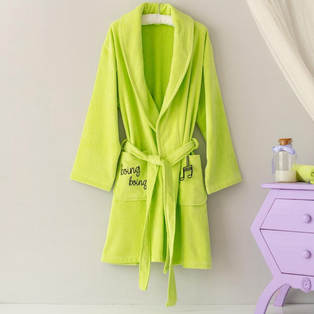 Milk&Moo Cacha Frog accappatoio da donna in velluto, Immagine del prodotto 