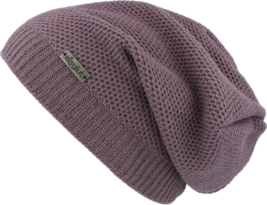 Eisglut Strick-Beanie Zina mit Fleece-Innenband, rosa, Gr. Einheitsgröße