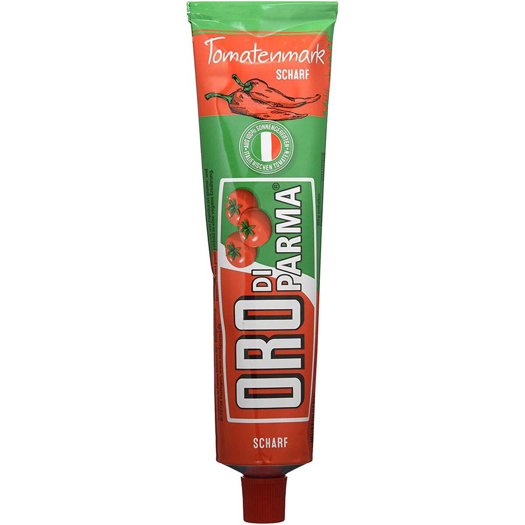 Oro di Parma Tomatenmark mit Paprika mediterrane Schärfe Produktbild 