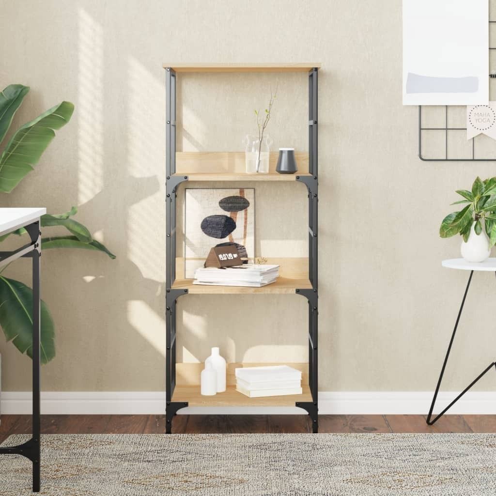 Maison Exclusive - Bücherregal Sonoma-Eiche 50x33x117,5 cm Holzwerkstoff