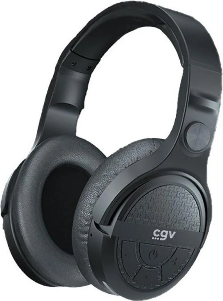 Casque TV sans fil pour malentendants CGV HarmonyTV noir haute écoute