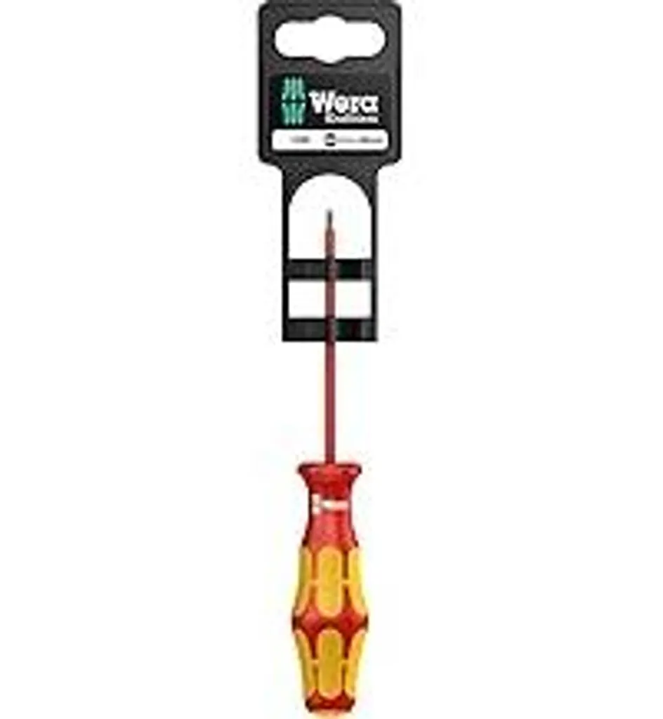 Wera 160 i Cacciavite VDE Isolato 0,4x2,5x80 mm | Sicurezza 1000V