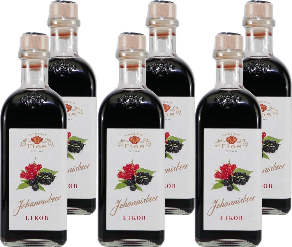 Fies Johannisbeer Likör (6 x 0,5L)