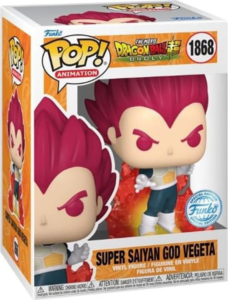 Dragon Ball POP! Animazione in vinile SSG Vegeta #73695 Immagine del prodotto 