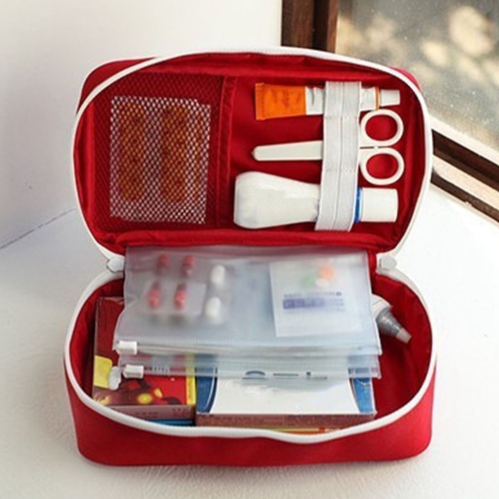 Medikamententasche Reiseapotheke Tasche,First