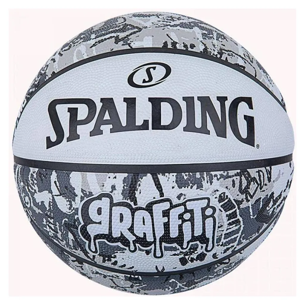 Spalding Graffiti PP9001 Ballon de Basket Taille 7 Violet Design Urbain