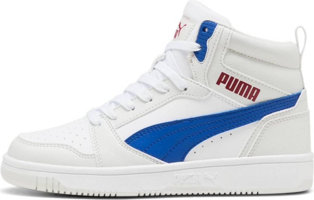 Puma Puma Rebound V6 Mid Jr Sneakers Hoog - Wit - Maat 38