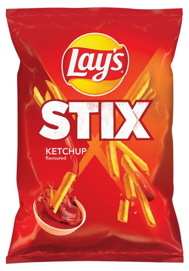 Chips Lay's Stix au goût ketchup 130 g Image du produit 