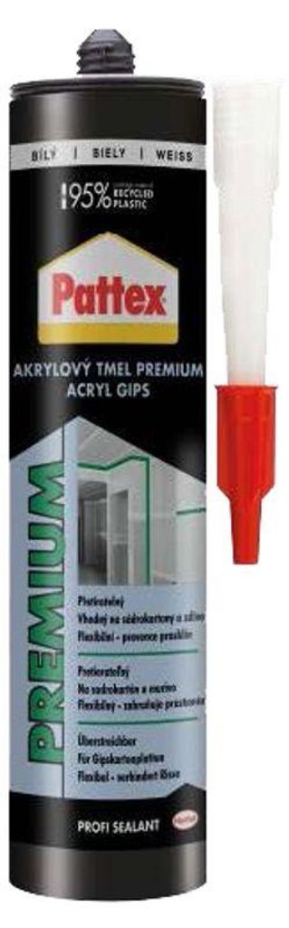 Dichtstoff Pattex Premium Acryl, weiß, 280 ml Produktbild 