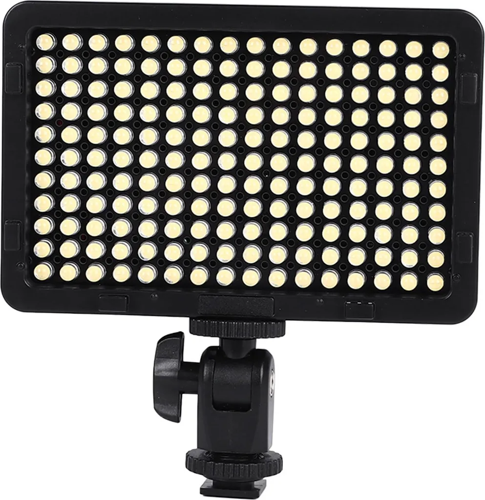 Lampe vidéo LED 176 pour supprimer les ombres sur vos photos de nuit
