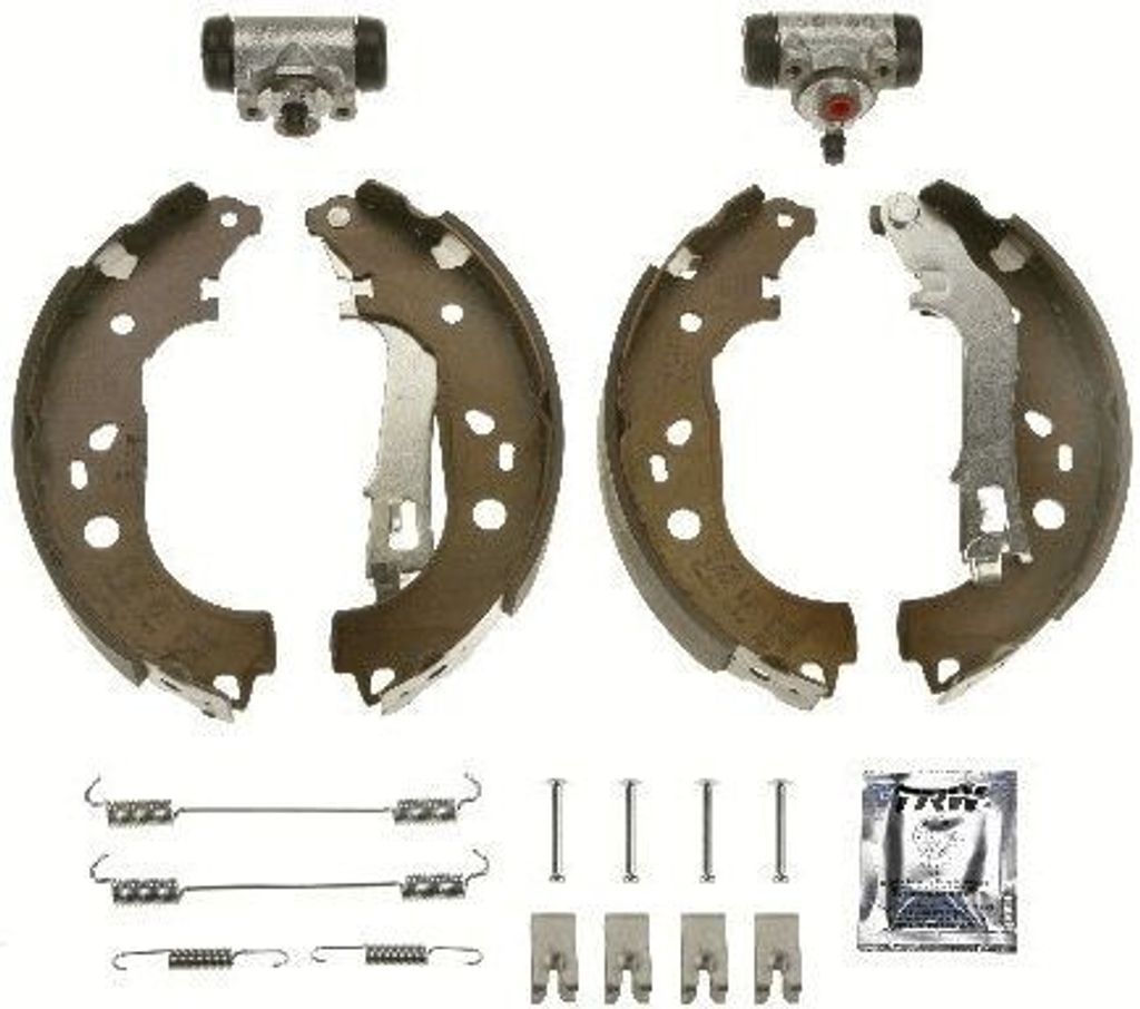 TRW Bremsensatz Trommelbremse Hinten für FIAT Doblo Cargo (223) BK1778