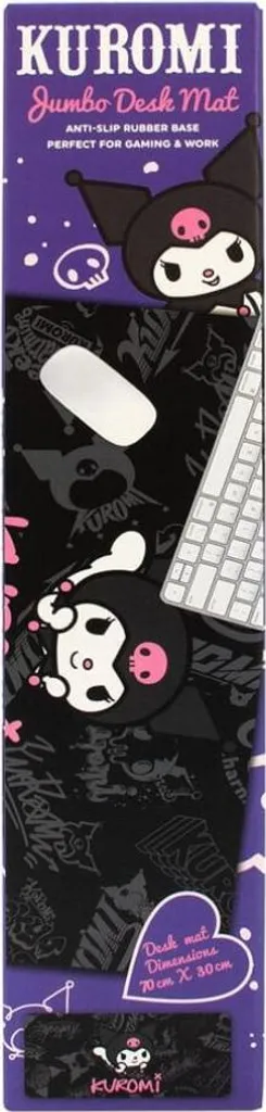 Tapis de Bureau Kuromi Sanrio Accessoire de Protection Blue Sky