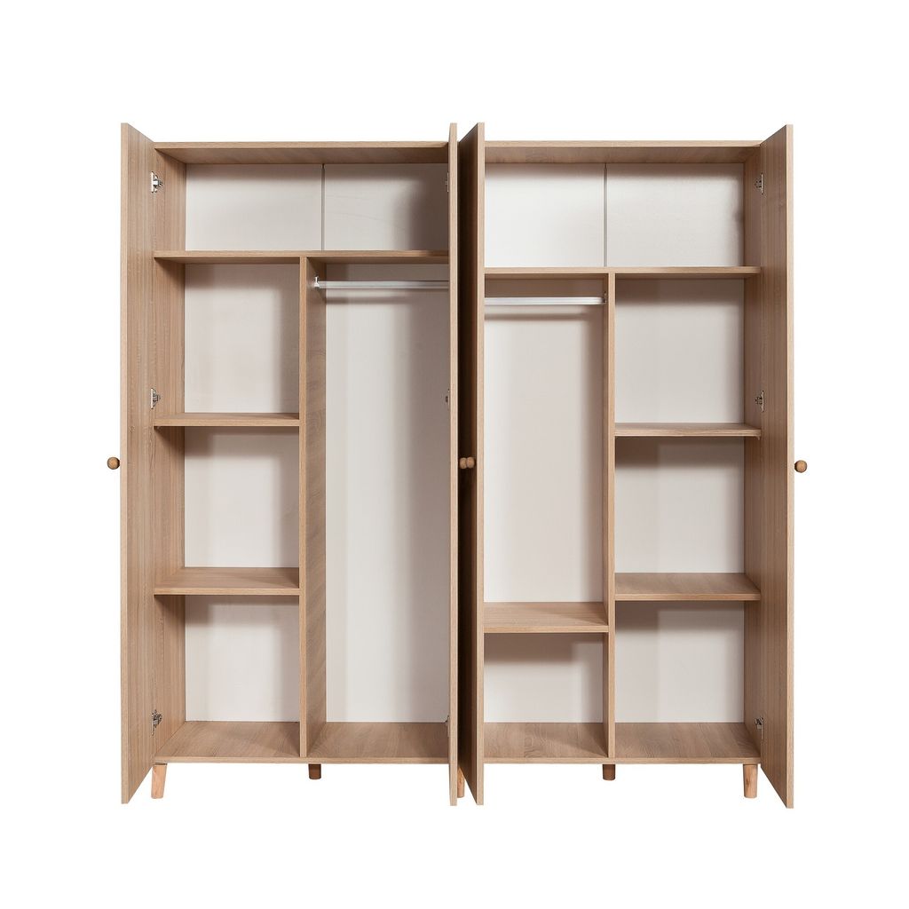 Skye Decor, Loni 4 -971, Kleiderschrank, Sonomo, 100 % Produktbild 